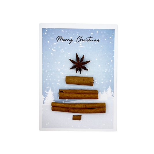 Serene Winter Spice Card 4 x 7 in.