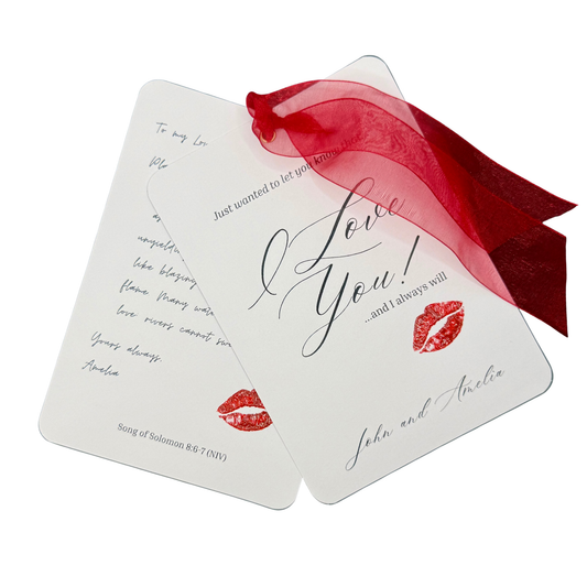 I Love You, Always – Personalized Rotatory Love Letter (5×7)