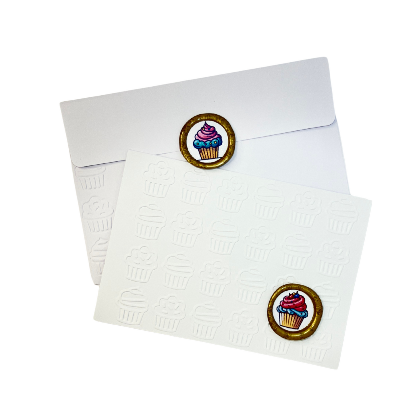 Birthday Cupcake Card, 4 x 6 in.