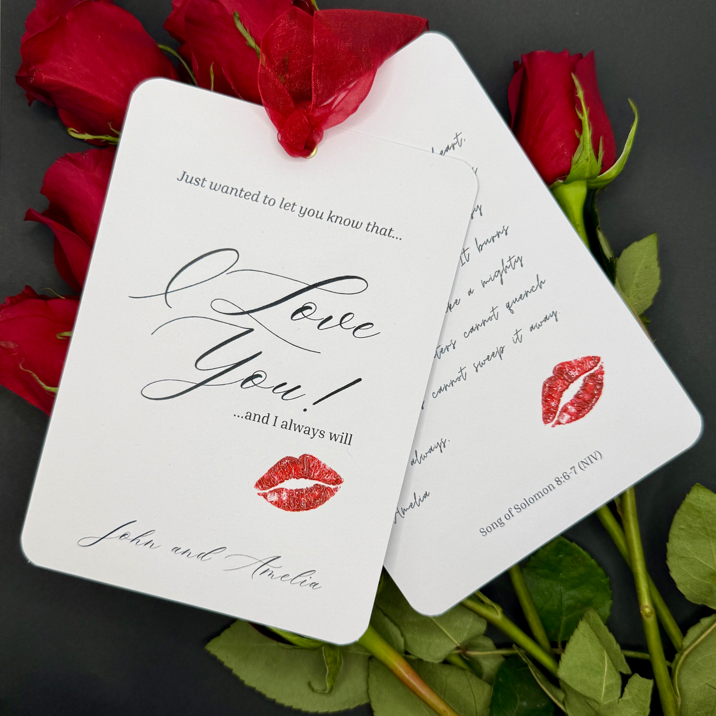 I Love You, Always – Personalized Rotatory Love Letter (5×7)