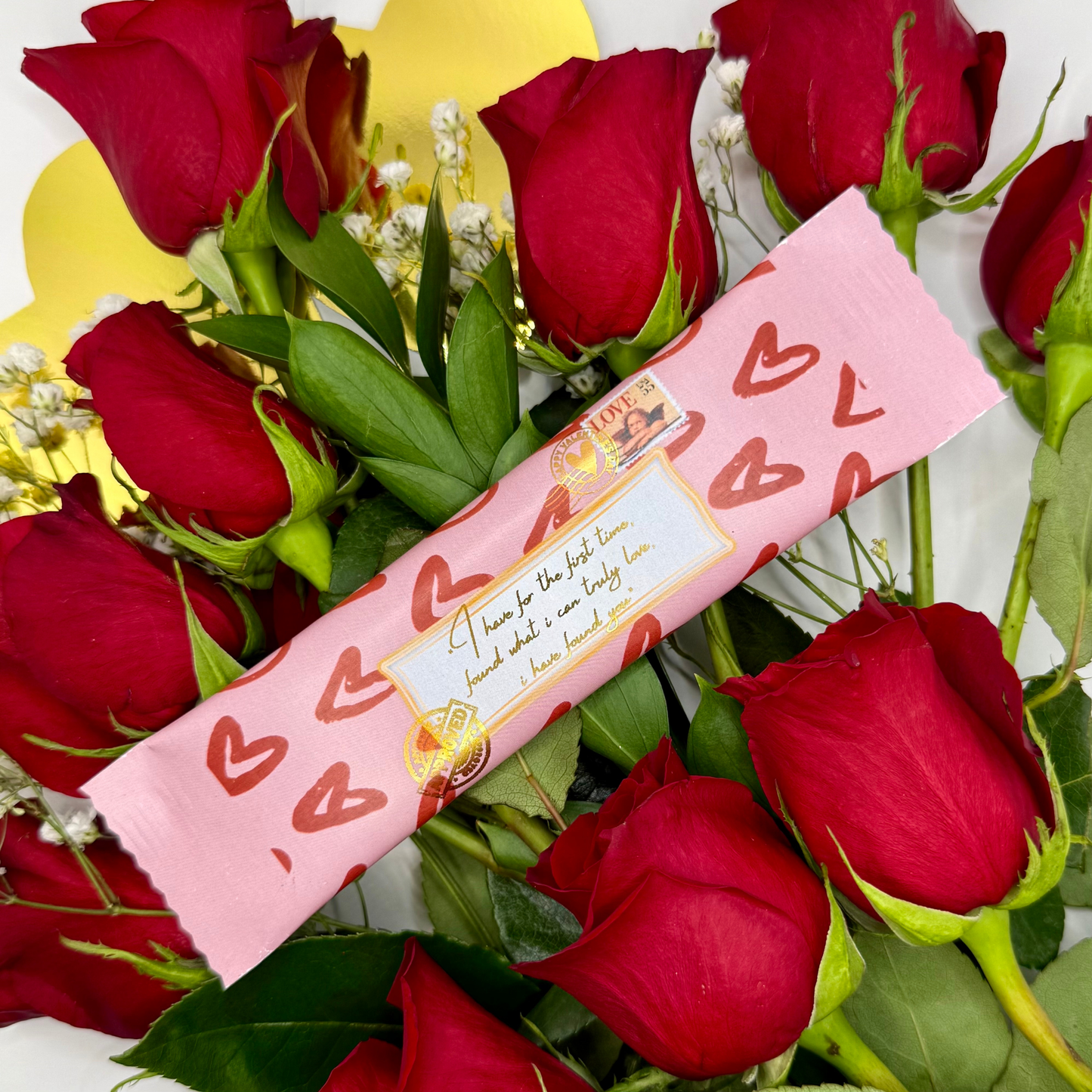 Personalized "I Have Found You" Valentine's Chocolate Bar